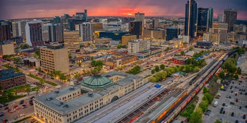 United Airlines Winnipeg Office in Canada