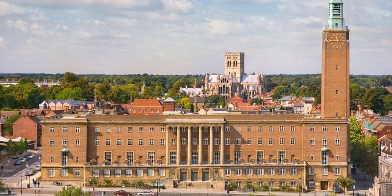 KLM Airlines Norwich Office in UK