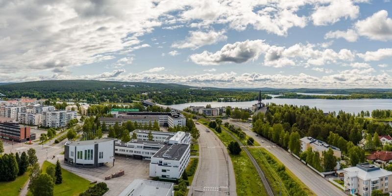 KLM Airlines Rovaniemi Office in Finland