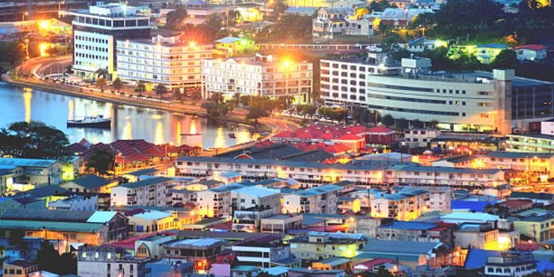 United Airlines St. Lucia Office in Caribbean