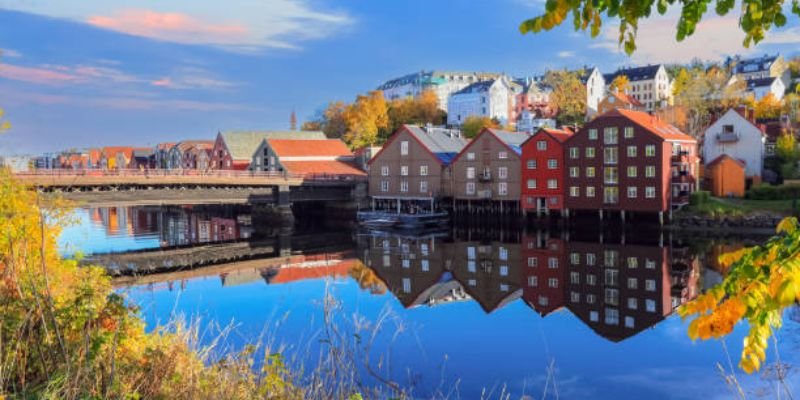 KLM Airlines Trondheim Office in Norway