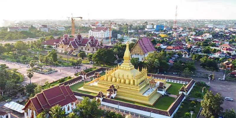 EVA Air Vientiane Office in Laos